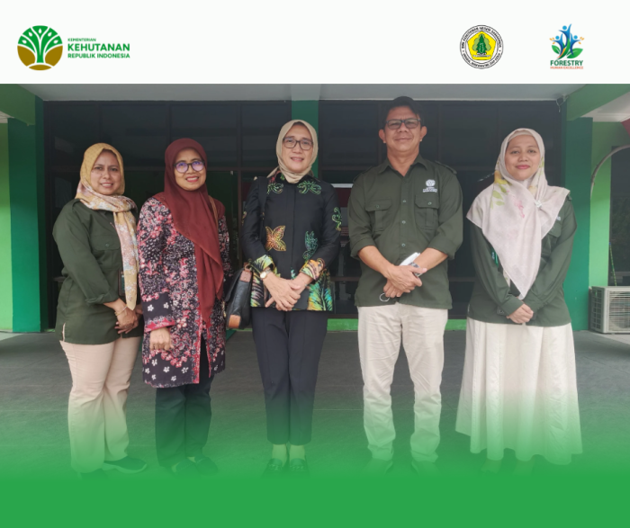 Kunjungan Kerja kepala pusat pengembangan generasi palestari hutan