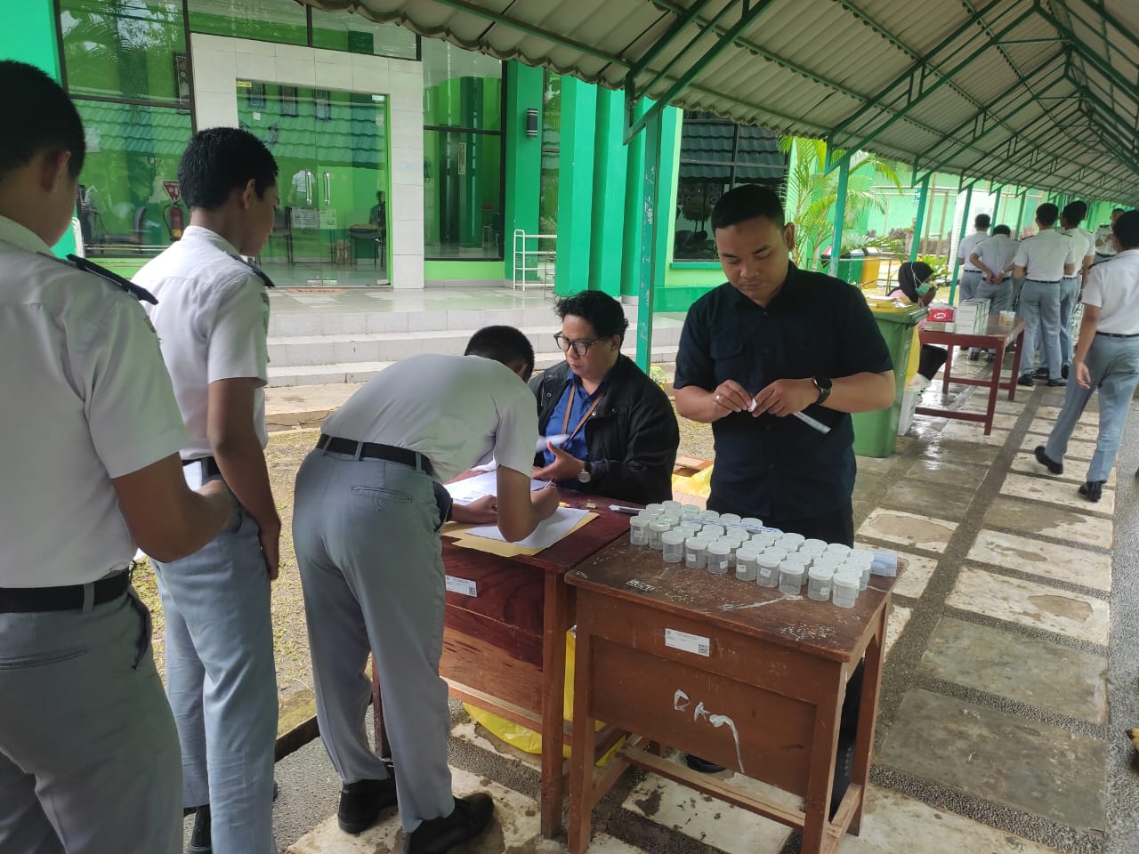 cek kesehuatan SMKKN Samarinda 