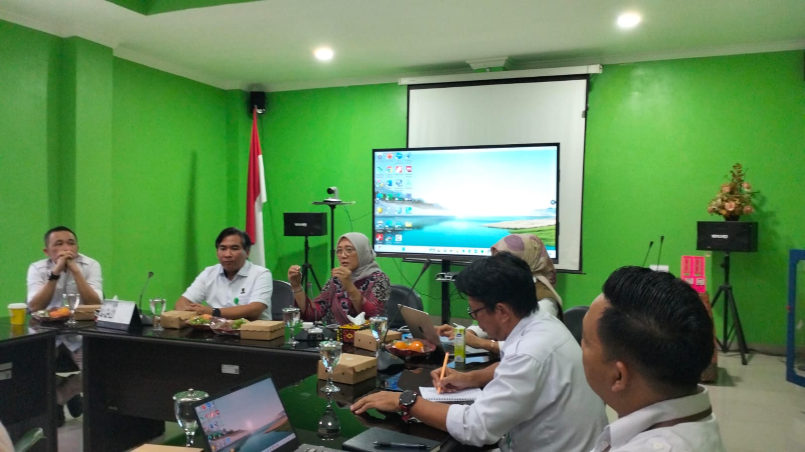 Rapat Pusgenri bersama balai samarinda dan smkkn samarinda