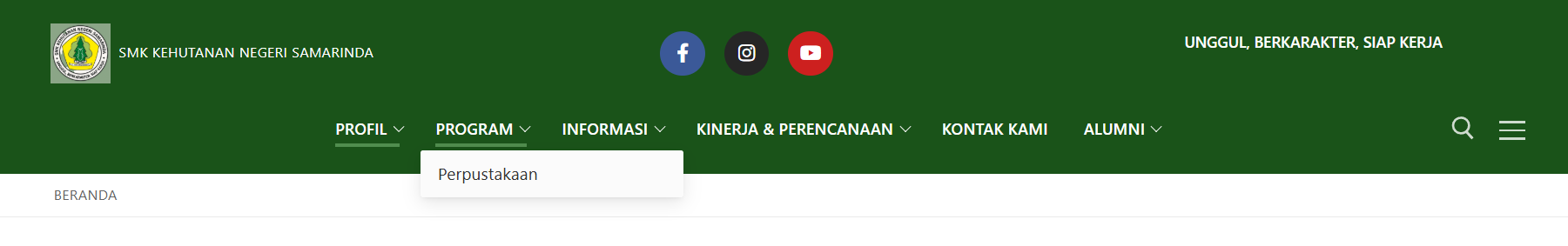 Website smk kehutanan negeri samarinda
